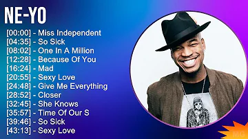 Ne-Yo 2024 MIX Grandes Exitos - Miss Independent, So Sick, One In A Million, Because Of You