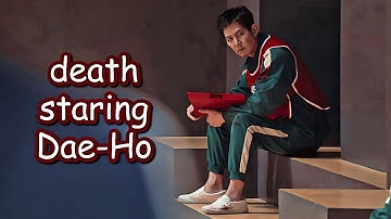 Seong Gi-Hun giving Dae-Ho death stares for almost 3 minutes.