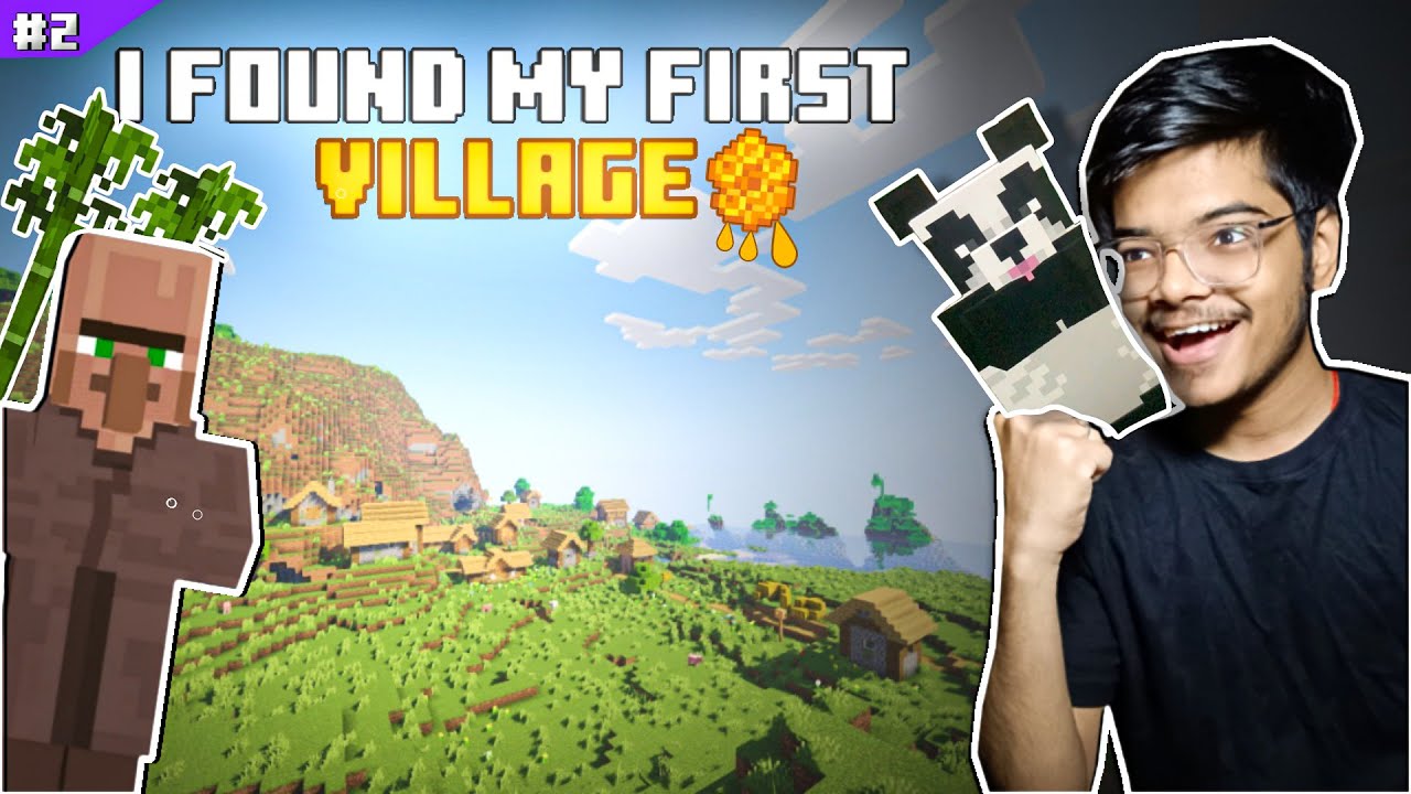 I Found My First Village | Minecraft Survival Series | #2 - YouTube
