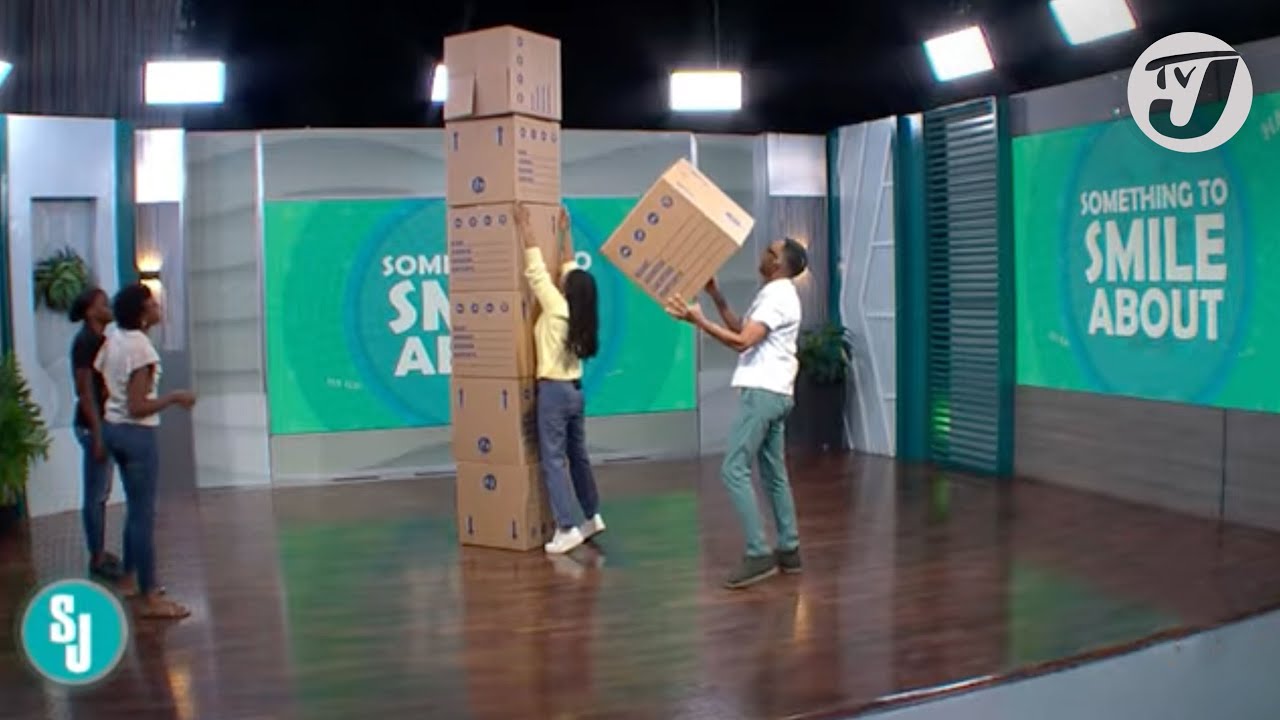 Box Stacking Challenge | TVJ Smile Jamaica