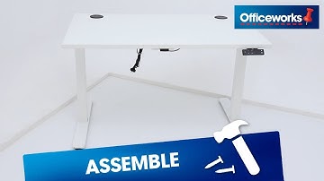 How to assemble the Matrix Electric Height Adjustable Desk