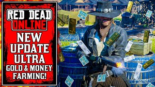 The NEW Red Dead Online UPDATE Has OVERPOWERED MONEY \& Gold Farming Methods.. (RDR2)