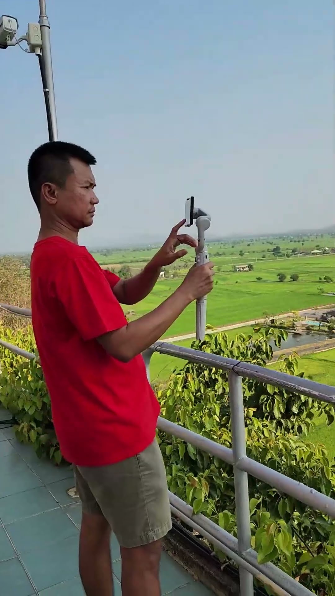 วิวหลังวัดถ้ำเสือสวยมาก