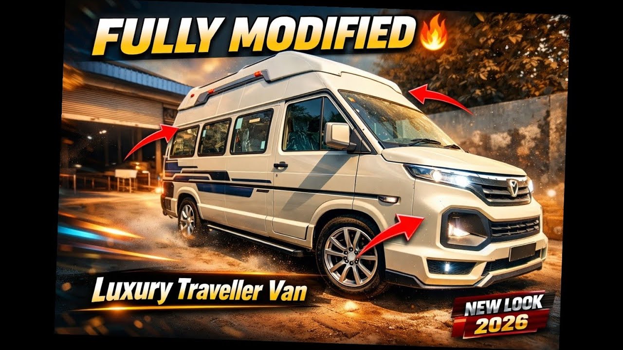 Winger Modifications Normal Tata Winger Se VIP Luxury Van 😍 Full Modification Tour - YouTube