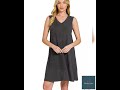 Zenana Raised Rib Sleeveless Mini Dress