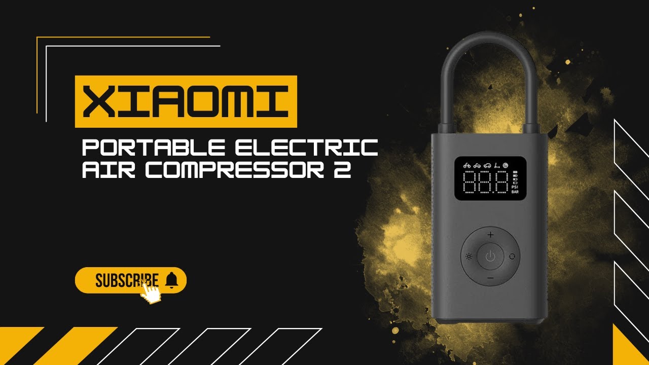 Test – Xiaomi Mi Portable Electric Air Compressor 2, la pompe