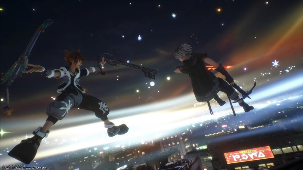 Kingdom Hearts 3 Critical Mode End Screen