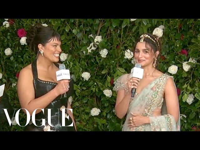 Alia Bhatt’s Sari Took 1,905 Hours to Make | Met Gala 2024 | Vogue class=