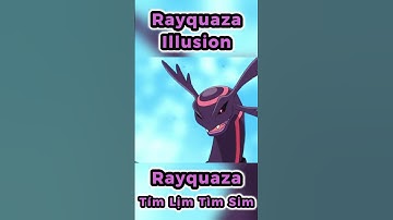 Bạn có biết về Rayquaza MÀU TÍM (Rayquaza Illusion) trong Pokemon Anime TV Series ?!? | PAG Center