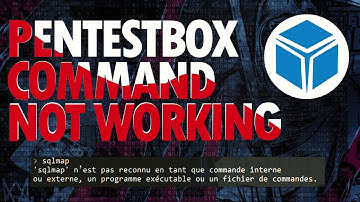 Pentestbox - Fix Commands Not working | Pentestbox doesn