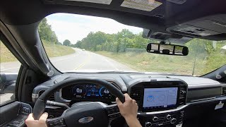 2021 Ford F-150 Platinum Powerboost FX4 POV (ASMR)