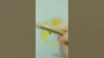 How To Draw The FC Barcelona Logo كيفية رسم شعار نادي برشلونة 