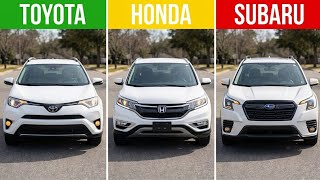 RAV4 vs CR-V vs Forester After 200,000 Miles - Which One Wins?