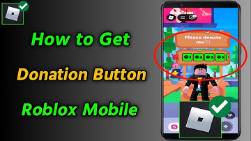 How to Get a Donation Button in Please Donate on Roblox Mobile [Android/iOS] | Pls Donate Roblox
