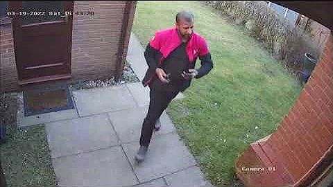 DPD Parcel CCTV Taken Back