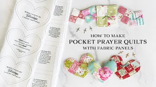 How to Make Pocket Prayer Quilts with Fabric Panels | a Shabby Fabrics Tutorial