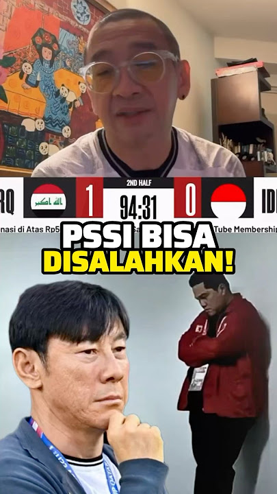 Timnas kalah dari Irak Coach Justin Benarkan kalau Keputusan PSSI Salah !!!