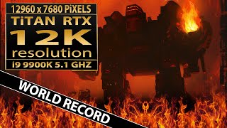 Mechabellum gameplay in 12K video resolution | 12960 x  7680 pixels | Titan RTX | World Record | 12K