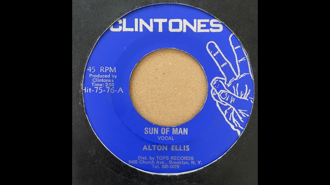 Alton Ellis - Sun Of Man【7-21204】 - YouTube