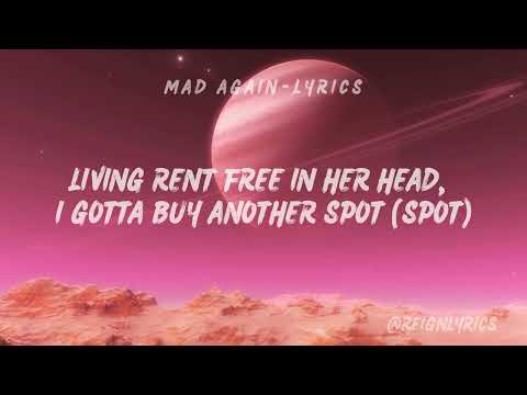 BunnaB Mad Again Lyrics 
