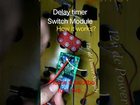 Delay timer Switch