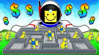 I Forced Noobs into a MAZE to make TRILLIONS in Roblox