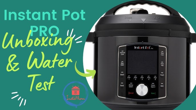 Getting Started With Instant Pot Duo Evo Plus, Unboxing & Water Test