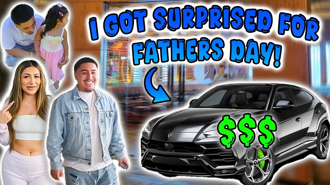 Getting surprised with a lambo For Fathers Day!