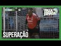 “Big Dia”, goleiro de mais de 150 kg faz sucesso na liga de futsal brasileira