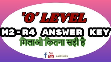 m2r4 answer key jan 2021|o level m2r4 solution |o level solution #2