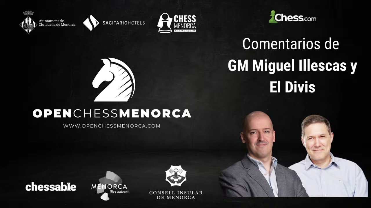 II Open Chess MENORCA: Gukesh, Pepe Cuenca, Niemann 