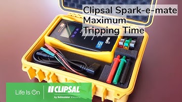 Clipsal Spark-e-mate RCD Testing Video Part 2: Maximum Tripping Time