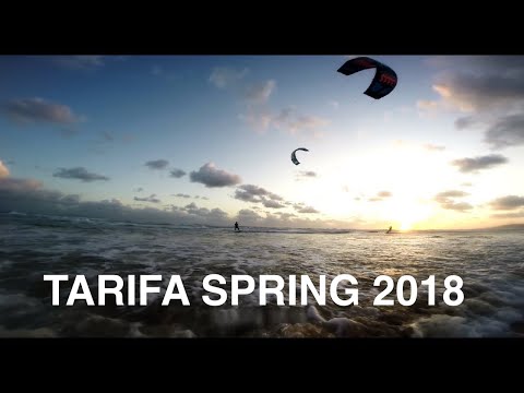 Tarifa, Spain kitesurfing trip 2018 - GoPro 60 fps