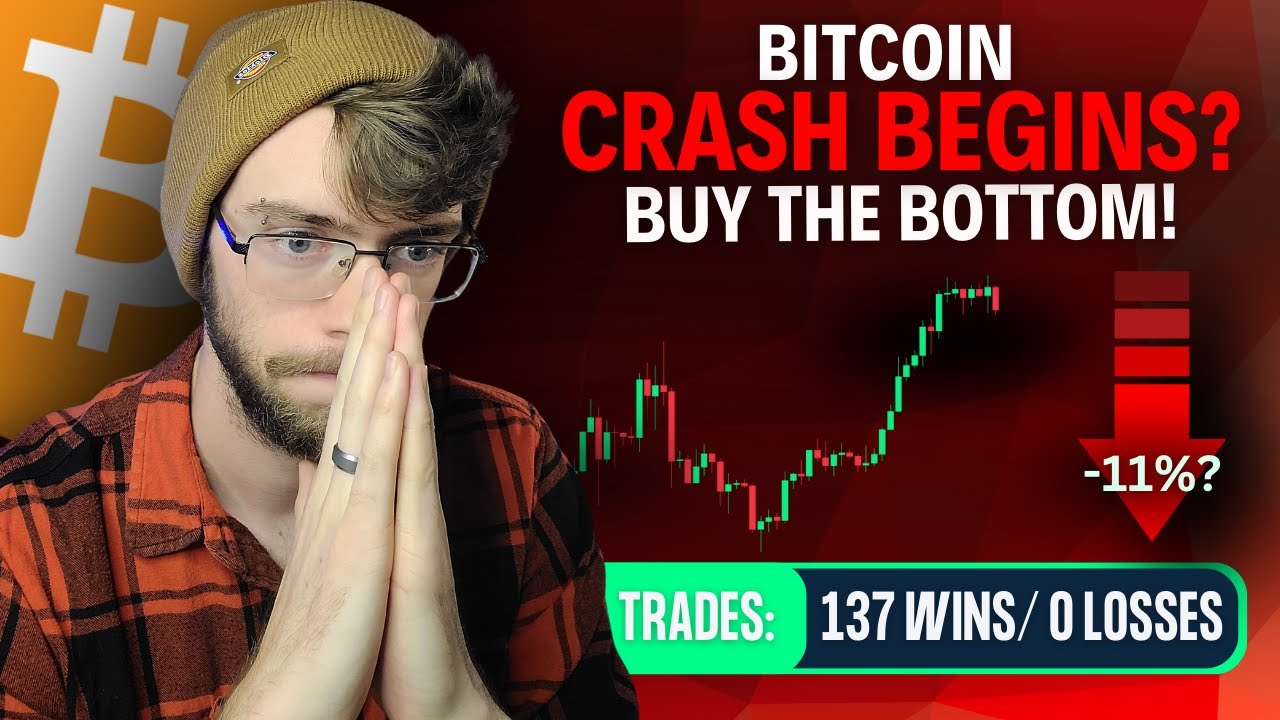 Bitcoin INSANE -11% CRASH Begins? (HOW TO BUY THE BOTTOM!) | BTC Price ...