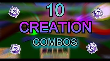 10 Simple Creation Combos!! | Roblox Elemental Battlegrounds