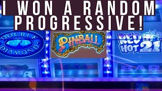 I Won a RANDOM Casino Progressive With 50 Red Hot 21 Spins And The Bonus Game W/20 in Blackjack! screenshot 2