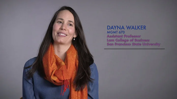 Dayna Walker - AIM Faculty Experience