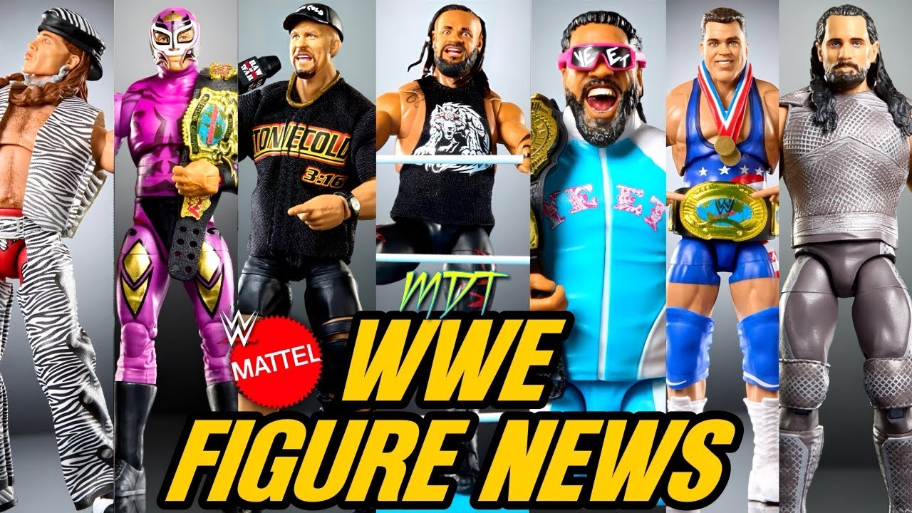 NEW 2026 WWE Action Figures Revealed! Ultimates, Elites + MORE