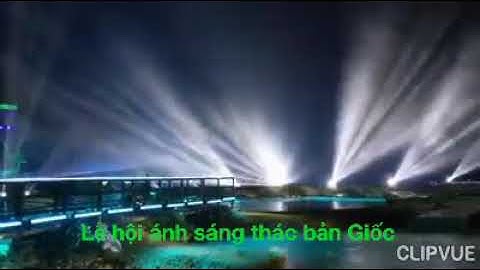 Lễ hội ánh sáng thác bản Giốc 2019