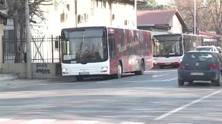 картинка: Приватните превозници се повлекоа од сообраќај, ќе возат само до 10 часот наутро
