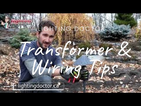 How to Install Landscape Lighting - (Low Voltage Landscape ... low voltage landscape wiring specifications 