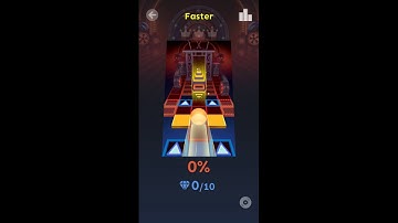 Rolling Sky - Level 33 Faster 100% 10/10 Gems 3/3 Crowns (Hard Mode)