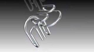 Metal wire puzzle double loop