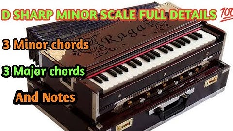 D SHARP MINOR SCALE ON YOUTUBE | HOW TO PLAY D SHARP MINOR SCALE | JESUS HARMONIUM ACADEMY