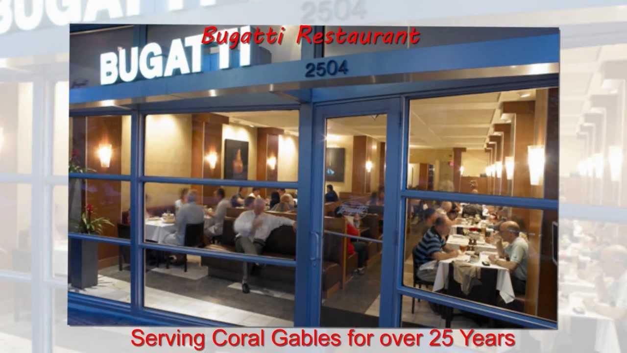Bugatti Restaurant: Best Miami Italian Restaurant