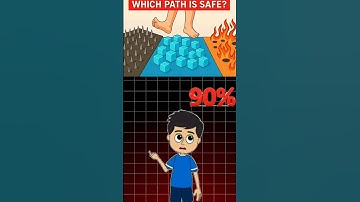 WHICH PATH IS SAFE ? #quiz #braintest #education #gk #mindbendingquiz #puzzle #riddles #fack