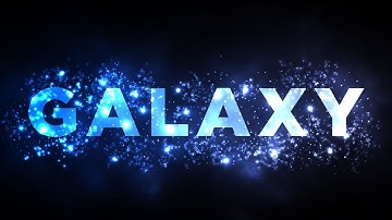 Photoshop Text Effects | Galaxy Text Effect | Photoshop Text Effects Tutorials Step by Step