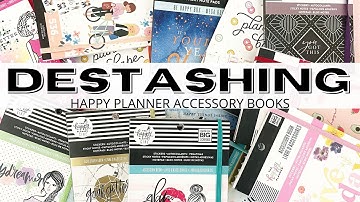 HAPPY PLANNER ACCESSORY STICKER BOOK DESTASH