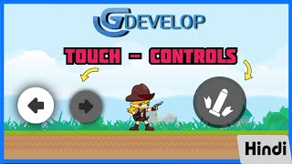 How to make Touch-Controls |gdevelop tutorials |  @piudev711 #gdevelop #touchcontrol #mobilegame