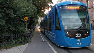 Stockholm Trams Sl Caf Urbos 3 Sl A35 Tram 2023